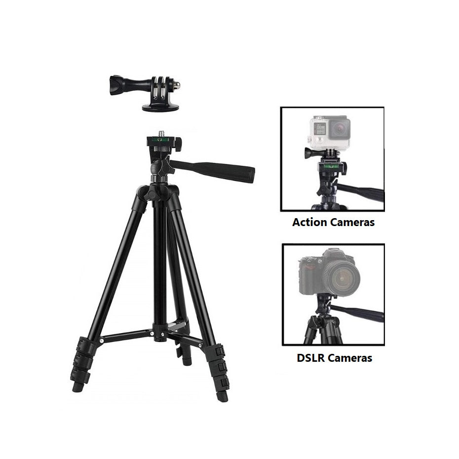 1.02M Lightweight Professional Tripod for GoPro