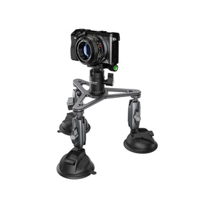 Extra Large Triple Suction Cup Mount for Insta360