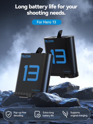 Rechargeable Lithium-ion Battery For Hero 13