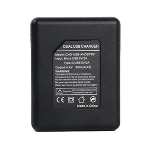 Dual Charger for GoPro Hero 8