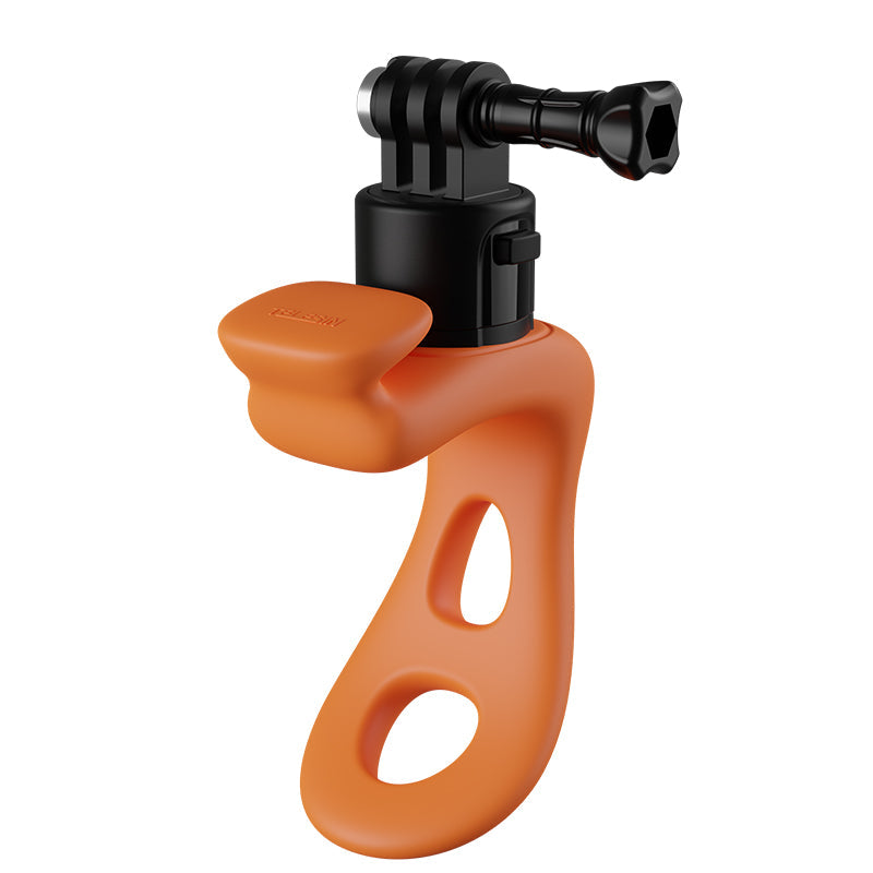 Quick release silicone elastic strap mount for Insta360 Go Pro DJI action camera