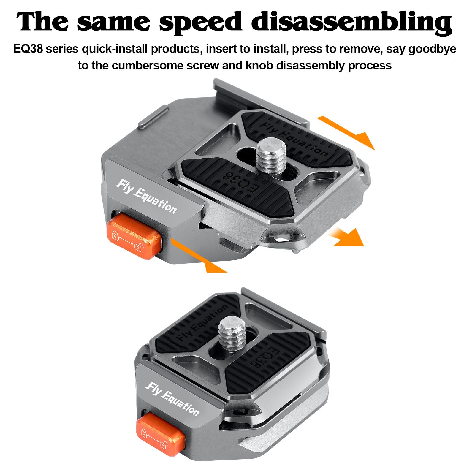 Camera Quick Release Plate System