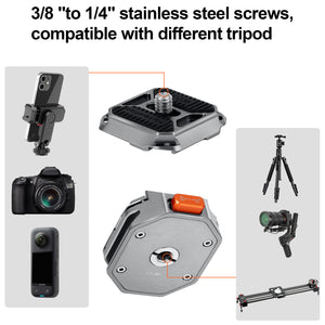 Camera Quick Release Plate System