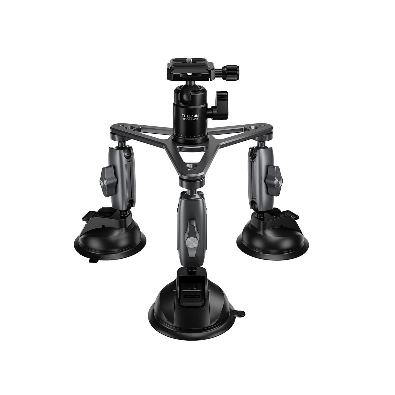 Extra Large Triple Suction Cup Mount for Insta360