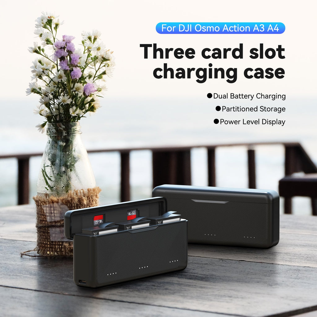 charging box for DJI Action4/3/5pro