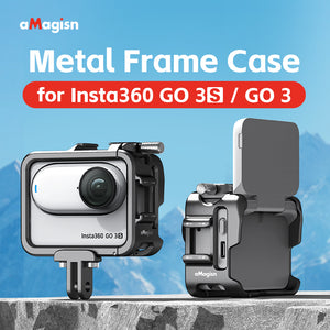 Aluminum Frame Cage for Insta360 GO 3S/ GO 3