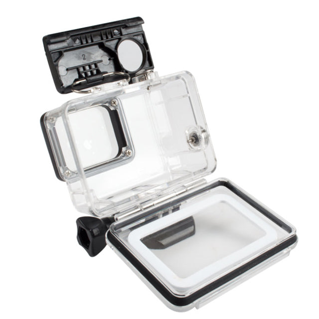 Waterproof Case for GoPro Hero 7 White & Silver