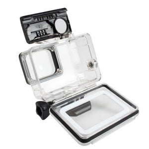 Waterproof Case for GoPro Hero 7 White & Silver