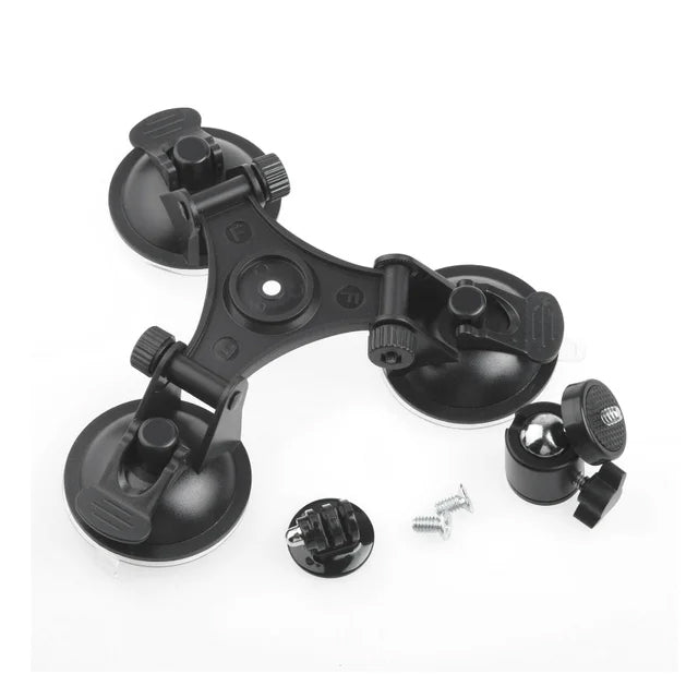 Triple Suction Cup for GoPro