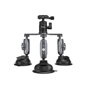 Extra Large Triple Suction Cup Mount for Insta360