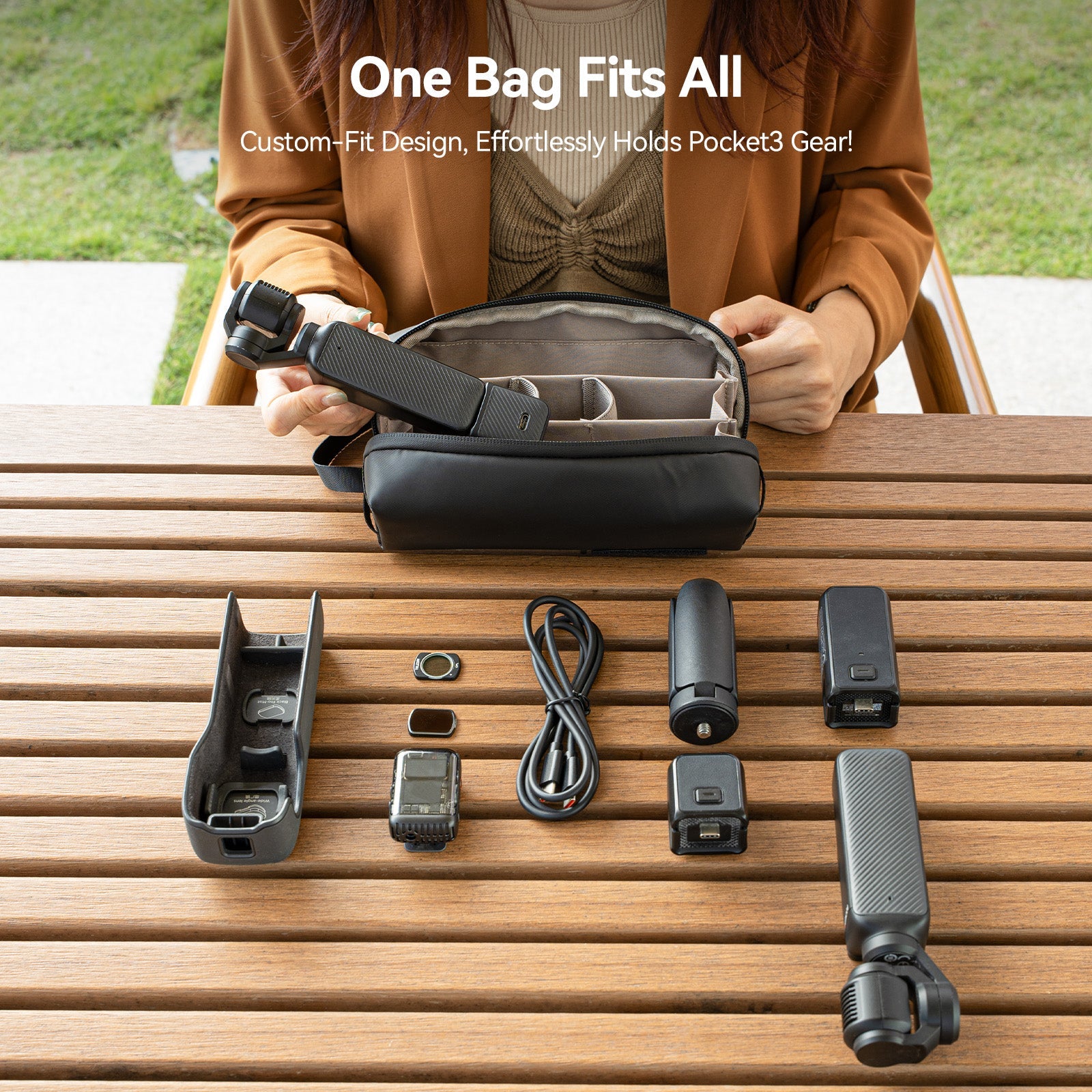 Universal Portable Storage Bag Compatible with Full Osmo