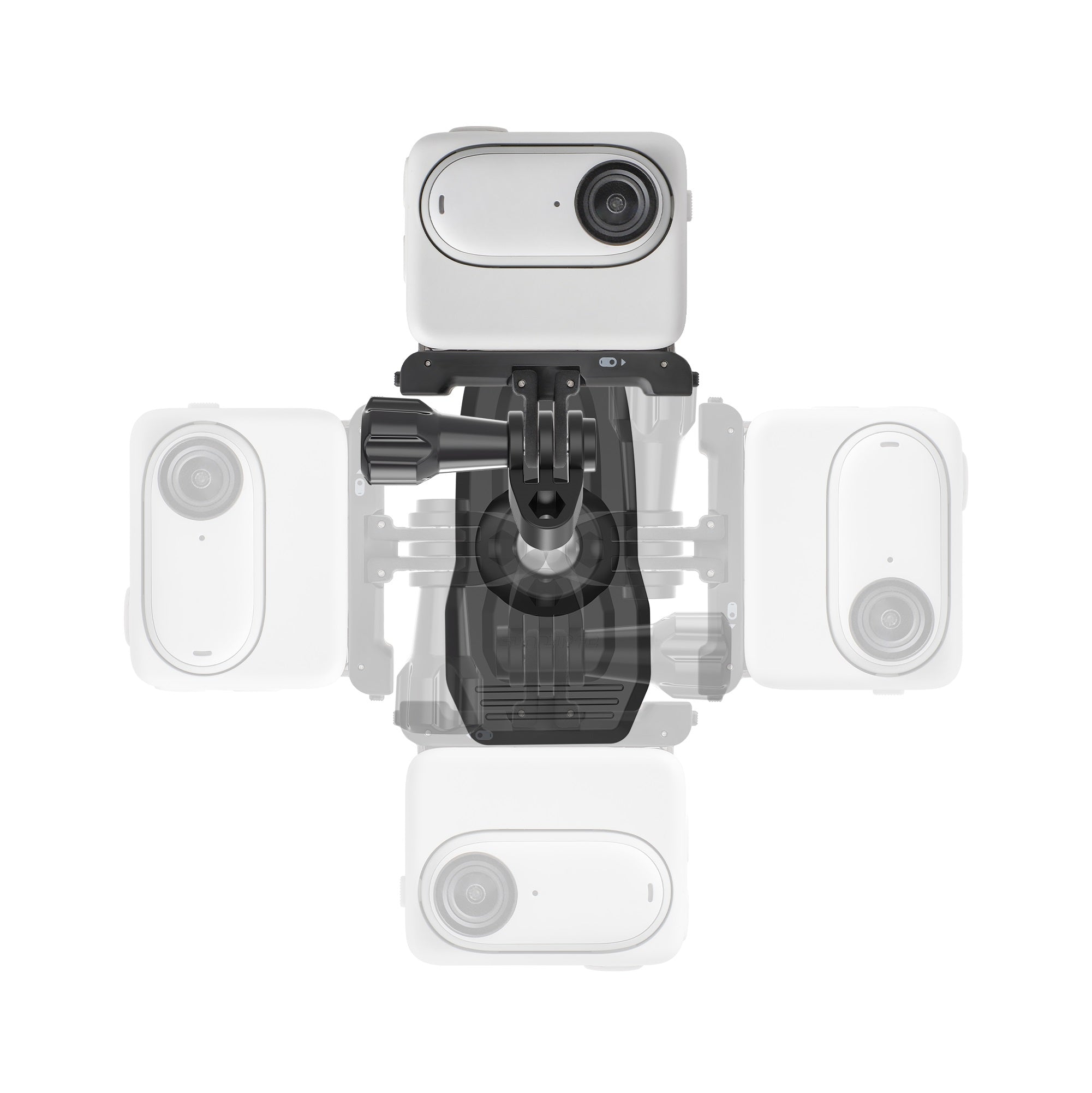 360 Magnetic Rotation Clamp Mount for GoPro