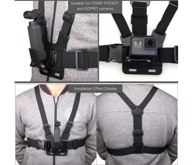 Chest Strap for Osmo Pocket 3 / Pocket 2 / Osmo Pocket