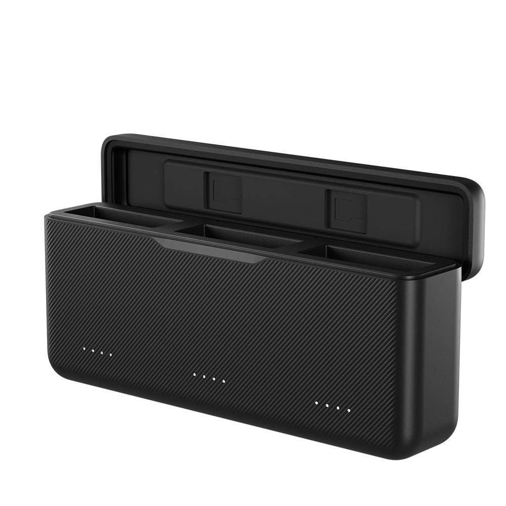 three-slot battery charging storage box for DJI action 3/4/5 pro camera