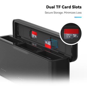 three card slot charging case for DJI Action 5