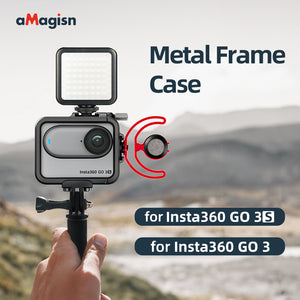 Aluminum Frame Cage for Insta360 GO 3S/ GO 3