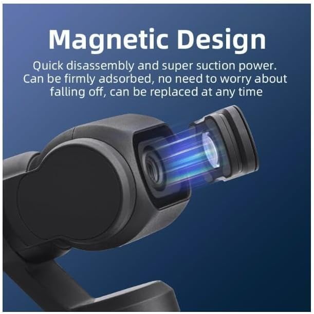 Wide Angle Lens for DJI OSMO Pocket 3, Magnetic Design