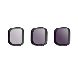 Filters Set For Gopro Hero 9 Black Neutral Density ND8/16/32 Lens Filter Kit For Gopro Hero 9/10/11/12 Action Camera