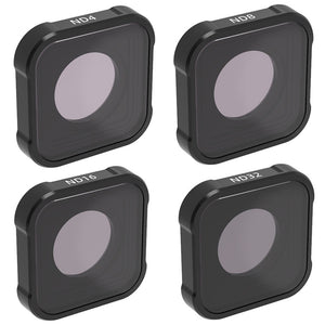 ND4 / ND8 / ND16 / ND32 Filters Kit for GoPro Hero 9/10/11/12 Black Sport Action Camera Neutral Density Filter