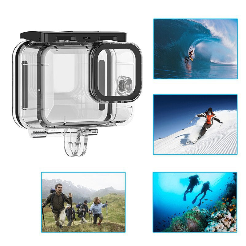 For GoPro Hero 13 Camera Accessories Waterproof Housing Case for GoPro 13 Black Diving, Swimming, Surfing, Travel Protector Volg Cage