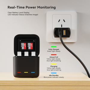 retractable charging box for gopro 13