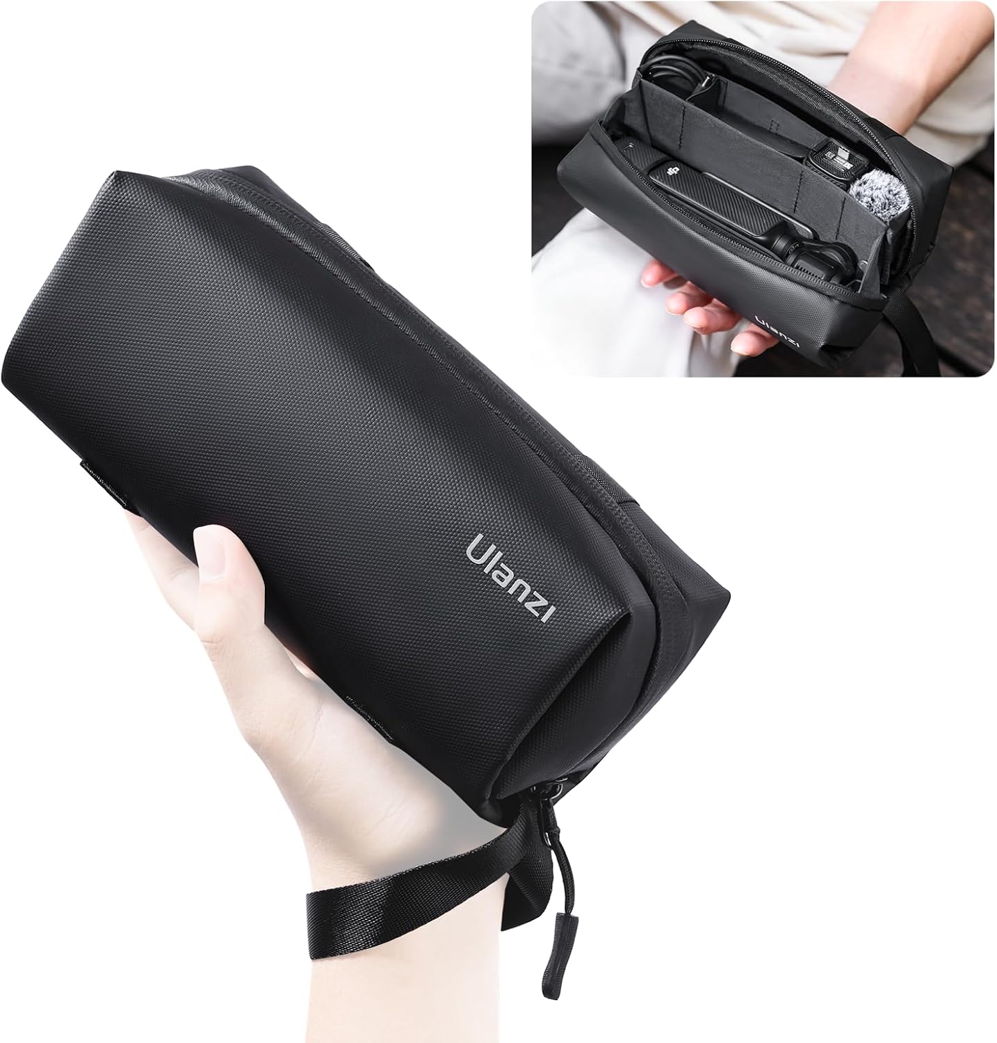 Ulanzi PK-04 Carrying Bag for DJI Osmo Pocket 3, Portable Storage Case Carry Bag, Protective Bag for DJI Osmo Pocket 3 Creator Combo Accessories B012