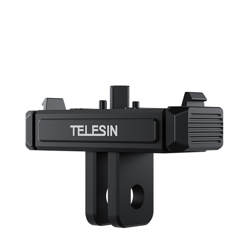 Two-claw quick-release magnetic base mount for GoPro Hero 13 camera