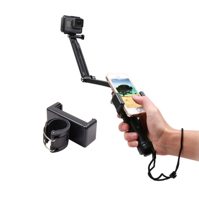 Pole Clamp Phone Holder for GoPro