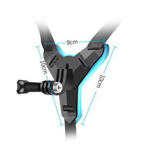 Motorcycle Helmet Chin Strap Mount for GoPro