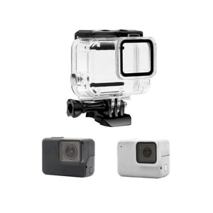 Super Dive Case for GoPro Hero 7 White & Silver