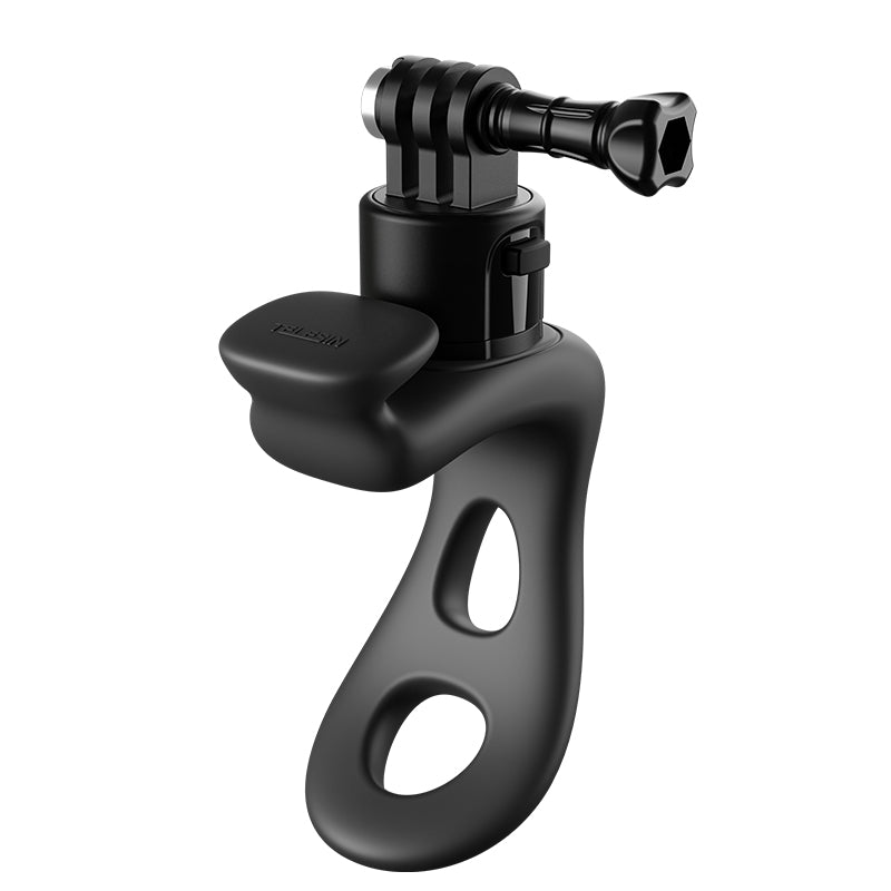 Quick release silicone elastic strap mount for Insta360 Go Pro DJI action camera