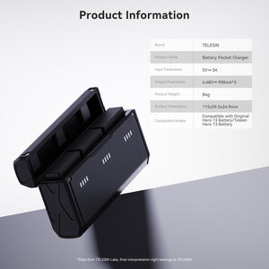 Multifunctional Battery Charger For Hero 13