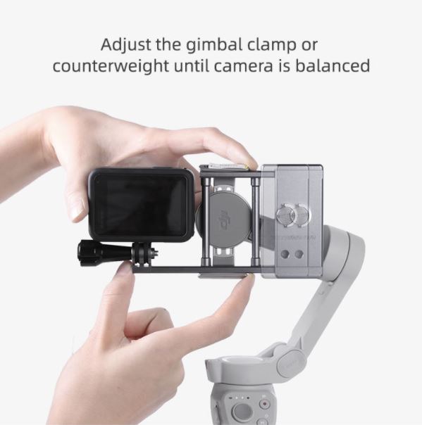 Osmo Mobile Plate Mount for Insta360 Ace / Ace Pro / Ace Pro 2