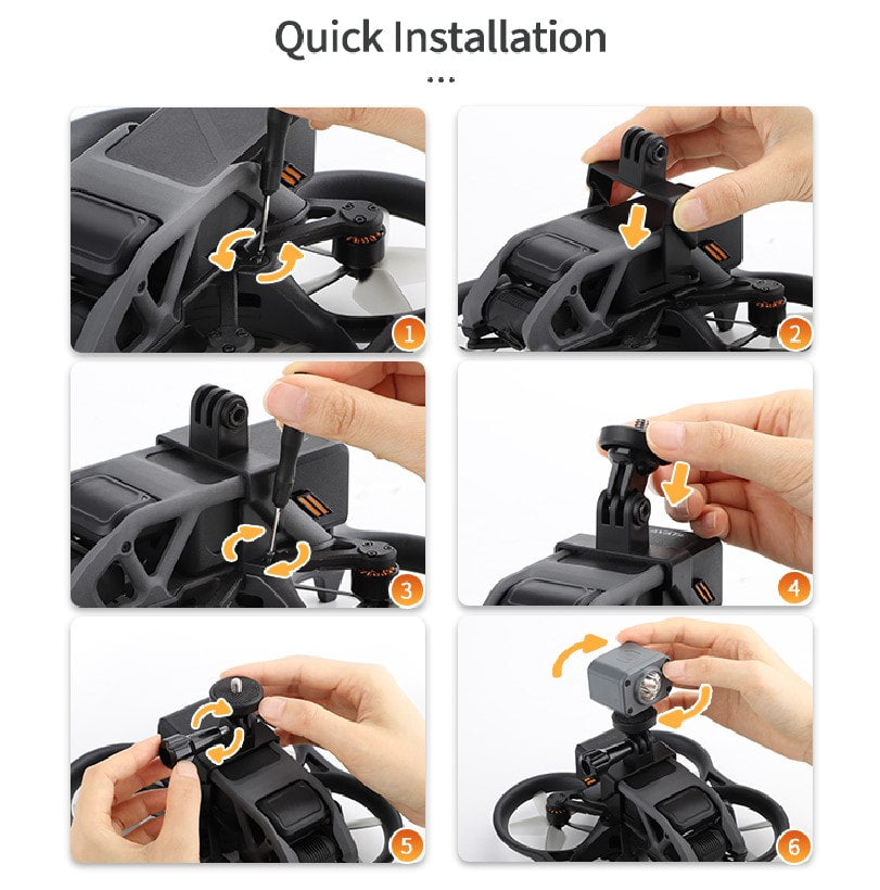 Avata Mounting Bracket for GoPro