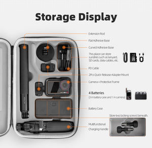 Adventure Carry Case for Osmo Action 5 Pro / Osmo Action 4 / Osmo Action 3