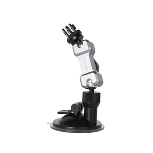 Aluminum Dual 3 Way Suction Cup Mount for GoPro