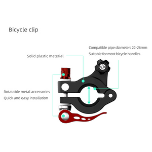 Bicycle Remote Control Holder for Neo / Mavic 3 / Air 3 / Air 2 / Mini 4 / Mini 3 / Mini 2 / Mini 4K (RC-N1 Controller)