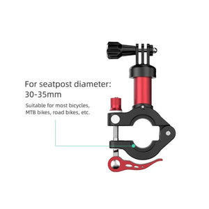 Bike Seatpost Aluminum Mount for GoPro