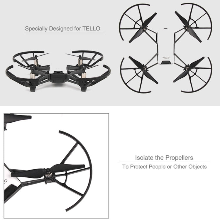 4 PCS Propeller Protective Covers for DJI TELLO Drone, For DJI TELLO Propeller Protective Covers