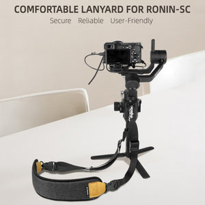 Sunnylife RO-Q9228 Handheld Gimbal Special Lanyard Shoulder Strap + Fixed Ring Hang Buckle for DJI RONIN-SC, For DJI RONIN-SC