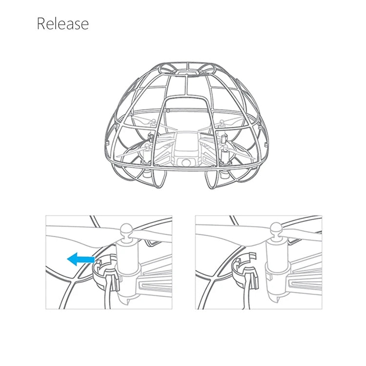 PGYTECH Spherical Protective Cover Cage for DJI TELLO, For DJI TELLO Cage