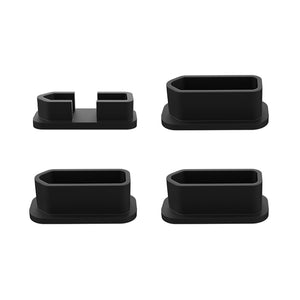 Sunnylife FV-DC269 4 in 1 Silicone Body Port + Battery Port Dust-Proof Plugs for DJI FPV, For DJI FPV Drone Body + Battery