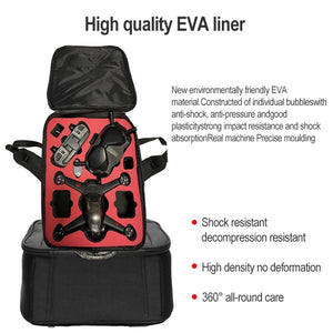 For DJI FPV Combo Backpack Storage Box Shockproof Wear-resistant Splash-proof Nylon Cloth Bag Handbag, Splash-proof Bag