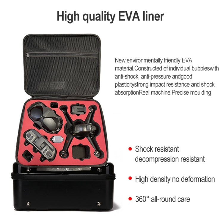 Portable Hard Case Carrying Travel Storage Box Waterproof Hard Case Storage Bag for DJI FPV, For DJI FPV