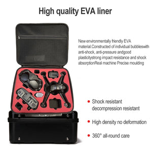 Portable Hard Case Carrying Travel Storage Box Waterproof Hard Case Storage Bag for DJI FPV, For DJI FPV