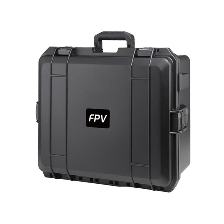 For DJI FPV Waterproof Explosion-proof Suitcase Portable Storage Box Case Travel Carrying Bag, No Disassembly Propeller, PP Waterproof Case