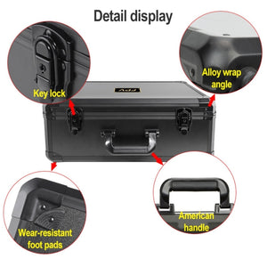 For DJI FPV Waterproof Explosion-proof Suitcase Portable Storage Box Case Travel Carrying Bag, No Disassembly Propeller, PP Waterproof Case