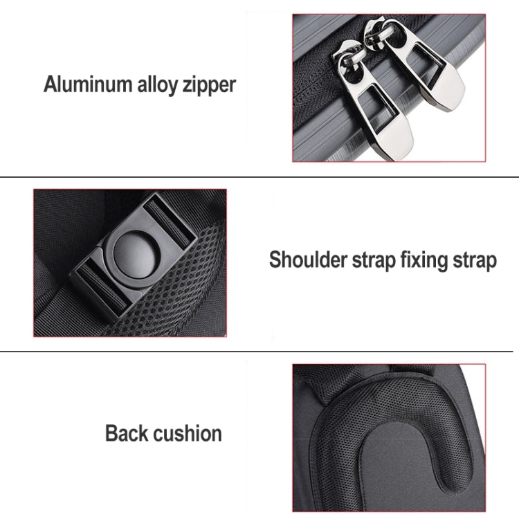 Waterproof Backpack Shoulders Turtle Hard Case Storage Box Outdoor Travel Bag for DJI FPV, For DJI FPV (Dark Gray), For DJI FPV (Metallic Grey)