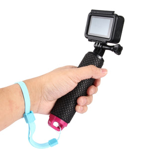 Sport Camera Floating Hand Grip / Diving Surfing Buoyancy Rods with Adjustable Anti-lost Hand Strap for HERO9 Black / HERO8 Black / HERO7 /6 /5 /5 Session /4 Session /4 /3+ /3 /2 /1 & Xiaomi Xiaoyi Yi / Yi II 4K & SJCAM, Hand Grip