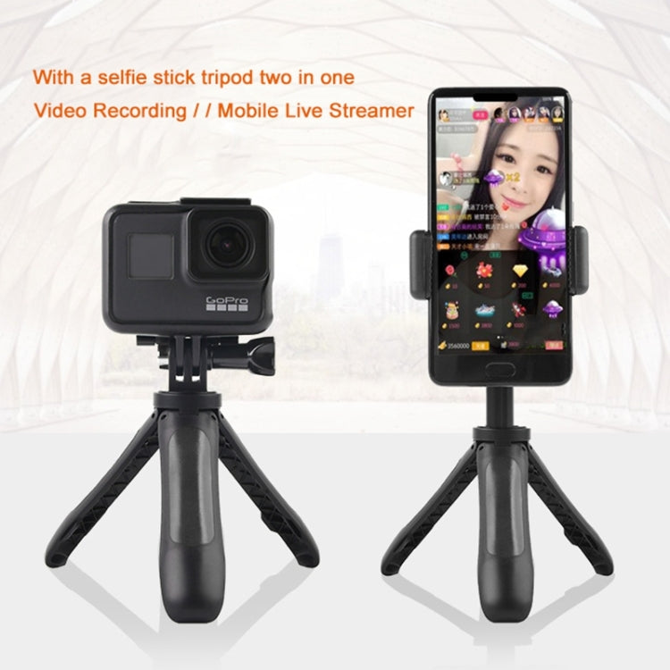 GP446 Multifunctional Mini Fixed Tripod for GoPro, Insta360, DJI and Other Action Cameras